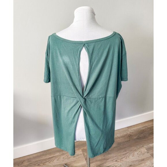 Adore Me Teal Green Lounge Top - Picture 5 of 8